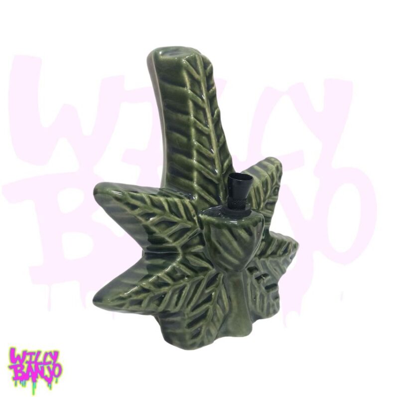 Ceramic Leaf Bong