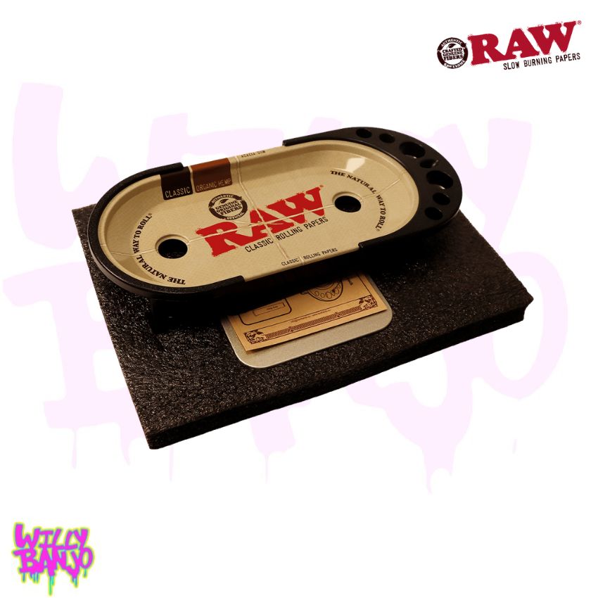RAW Prep Deck Rolling Tray - Preparation Station