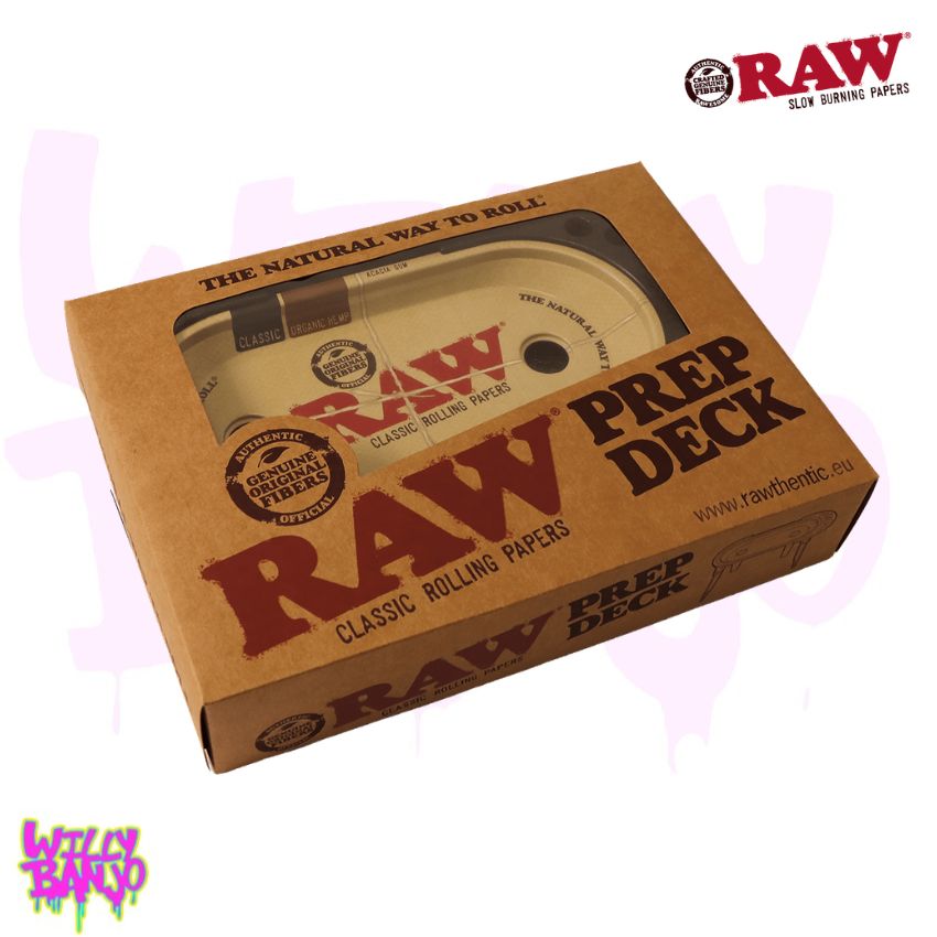 RAW Prep Deck Rolling Tray - Preparation Station