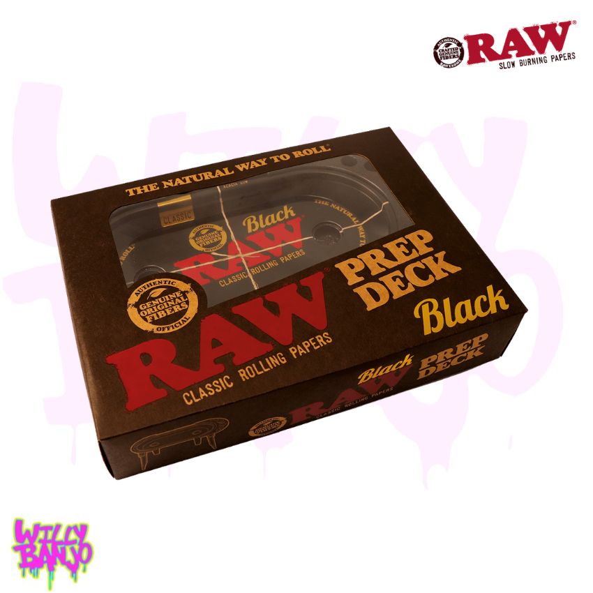RAW Prep Deck Rolling Tray - Preparation Station