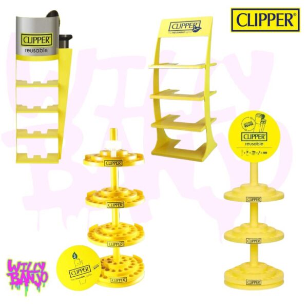 Clipper Lighter Display Stand