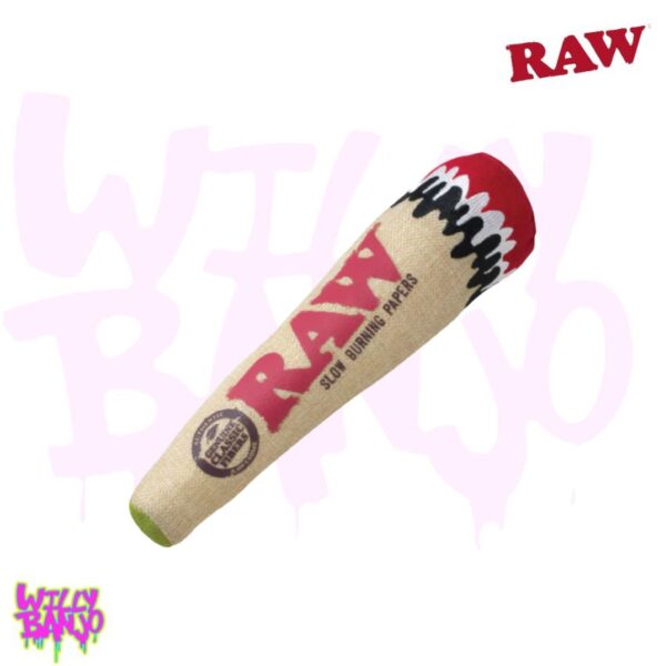 RAW Squeaky Cone Dog Toy - Official RAW Merchandise