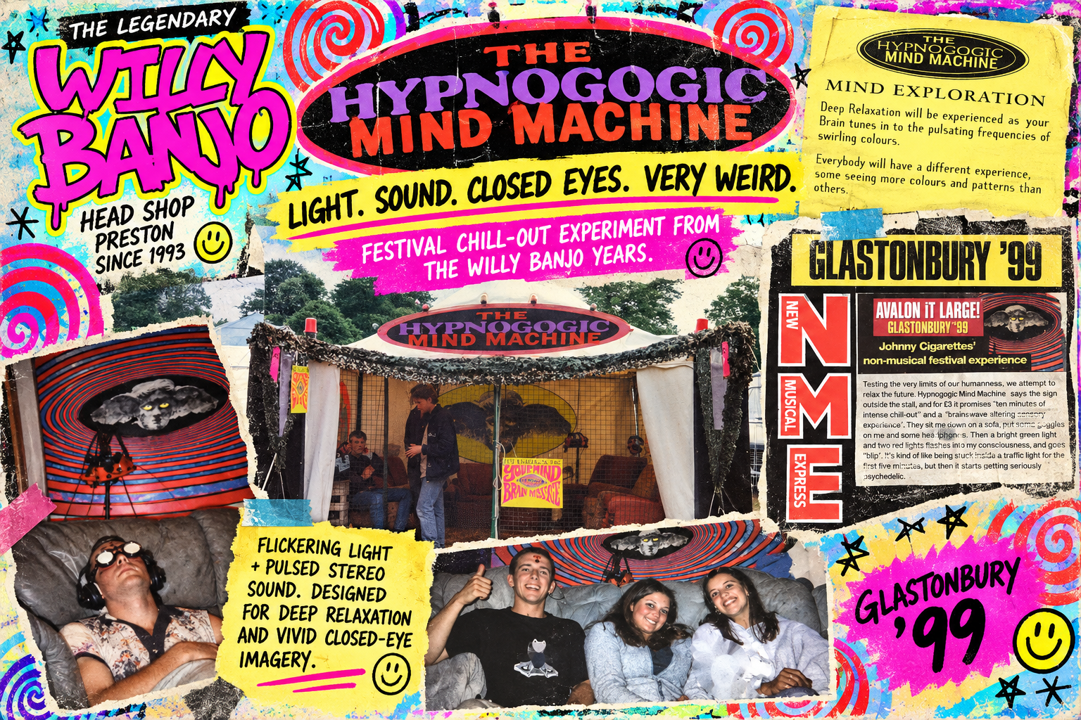 The Hypnogogic Mind Machine at Glastonbury 99