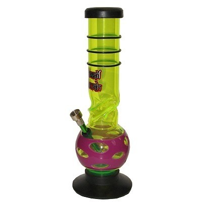 Basil Bush 30cm Acrylic Ice Twist Bong