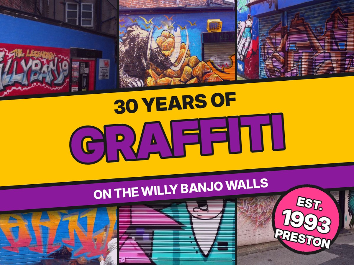 30 Years of Graffiti on the Willy Banjo Walls