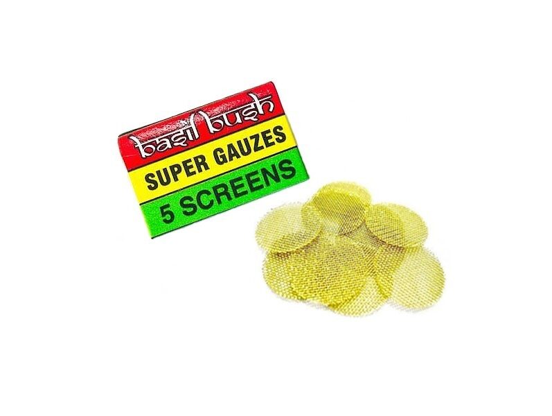 Basil Bush Brass Gauze Screens