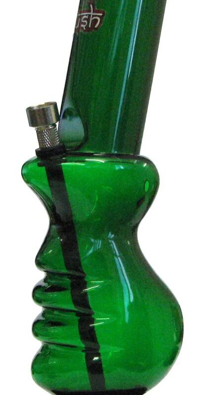 Basil Bush 30cm Acrylic Handgrip Bong