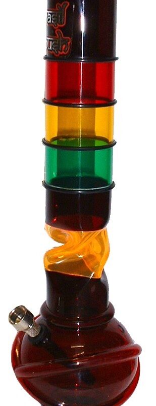 Basil Bush 40cm Acrylic Ice Twist Bong