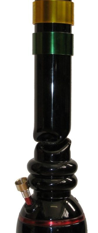 Basil Bush 60cm Acrylic Ice Twist Bong