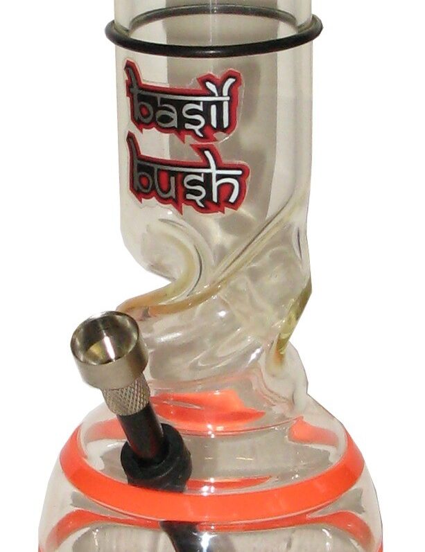 Basil Bush 30cm Acrylic Ice Twist Bong