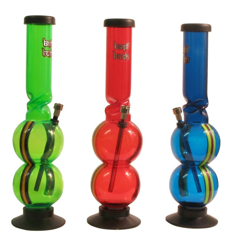 Basil Bush 40cm Acrylic Ice Twist Bong