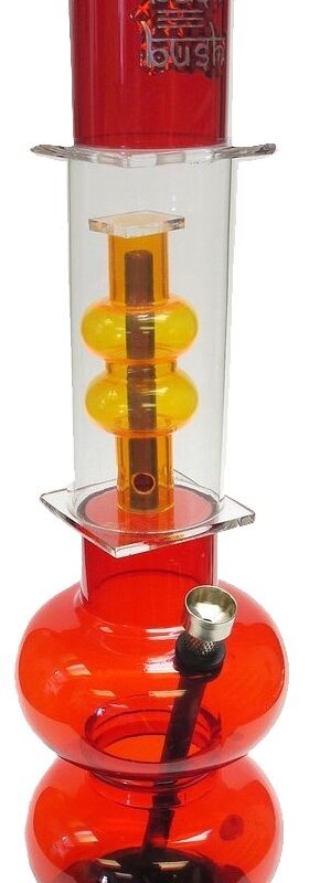 Basil Bush 40cm Acrylic Two Tone Percolator Bong