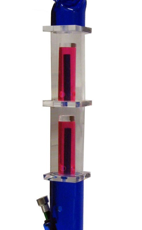 Basil Bush 60cm Acrylic Double Percolator Bong