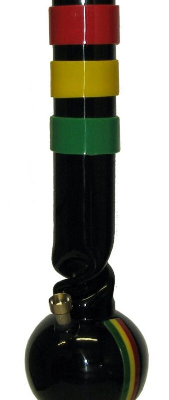 Basil Bush 60cm Acrylic Ice Twist Bong