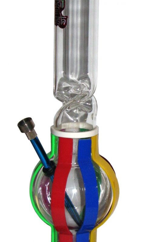 Basil Bush  40cm Acrylic Ice Twist Bong