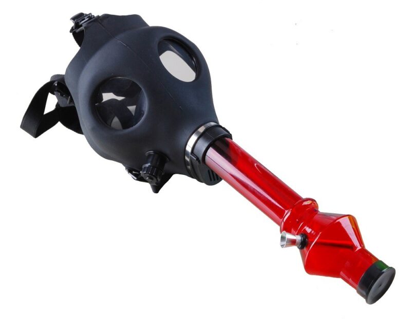 Gas Mask Acrylic Bong