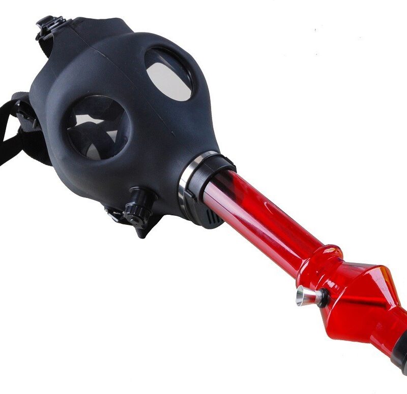 Gas Mask Acrylic Bong
