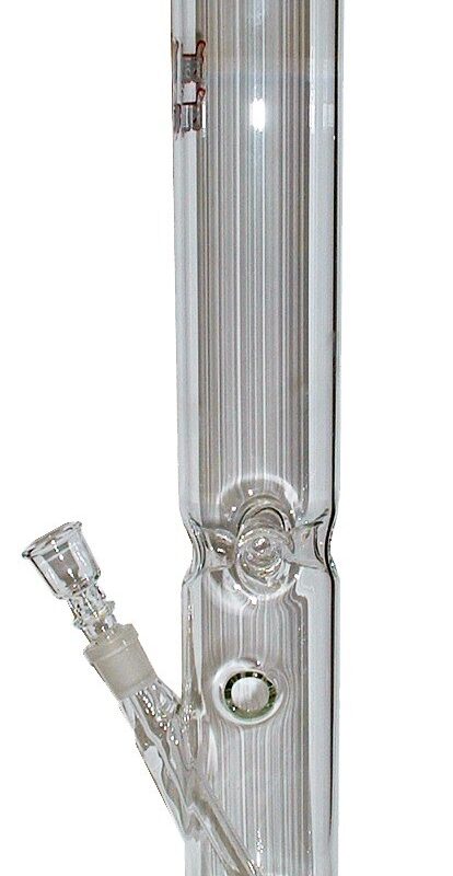Basil Bush Chunky Glass Ice Bong 45cm R7
