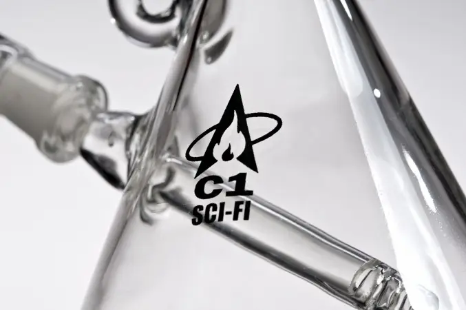 C1 Sci-Fi - Conical Bong 12cm