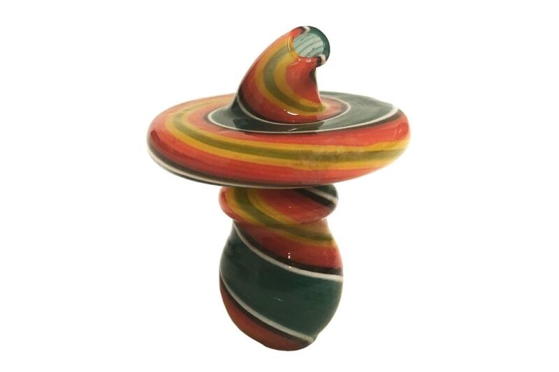 AC-CARB13 - Chongz Walk on Water Turquoise Glass Carb Cap