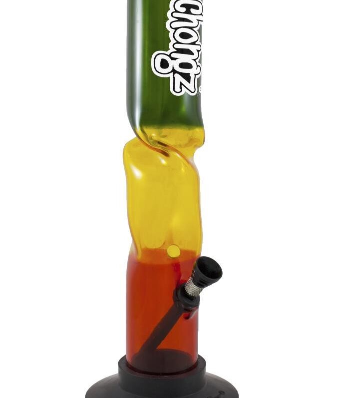 CHO21 - CHONGZ 30cm Lite and Day Rasta Ice Waterpipe