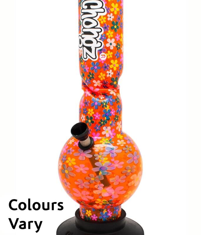 CHO45 - CHONGZ 30cm Summers Kiss Hippy Flower Bong