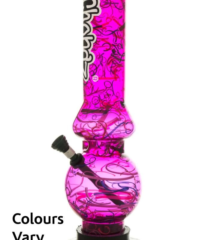 CHO64 - Chongz 30cm Why Swirl Acrylic Waterpipe