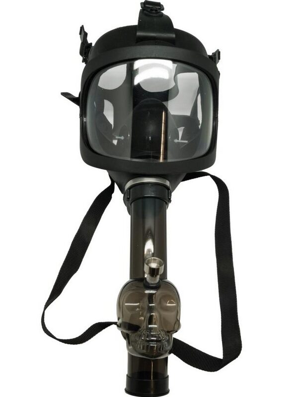 Full Face Gas Mask Acrylic Bong
