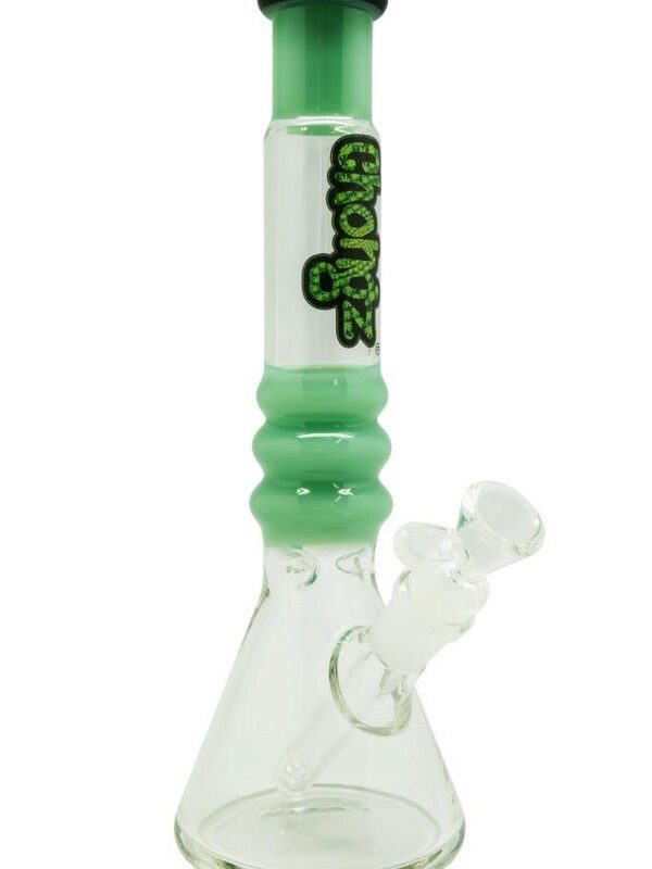 Chongz Greenpoint Gothic Jade Green Glass Bong 29cm