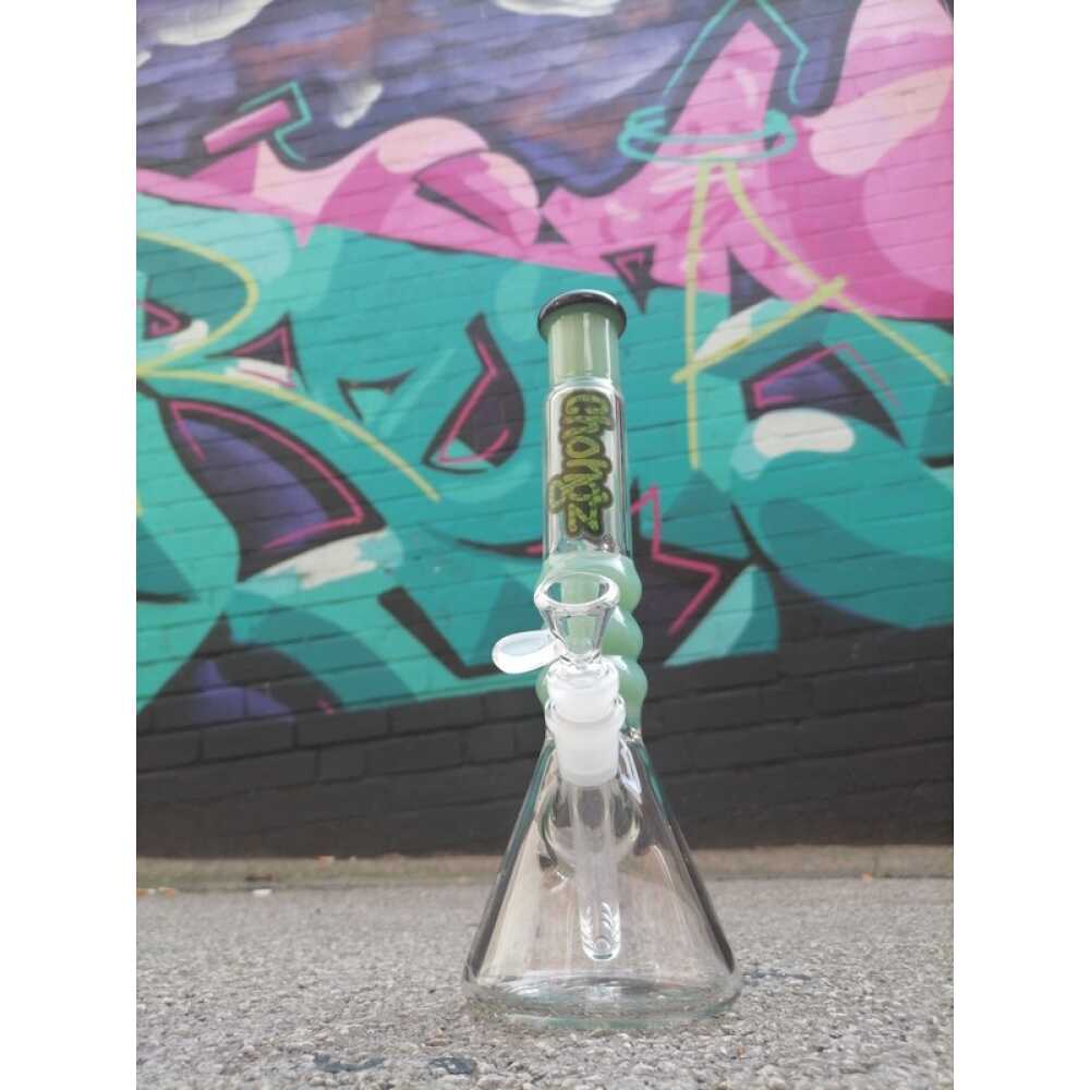 Chongz Greenpoint Gothic Jade Green Glass Bong 29cm