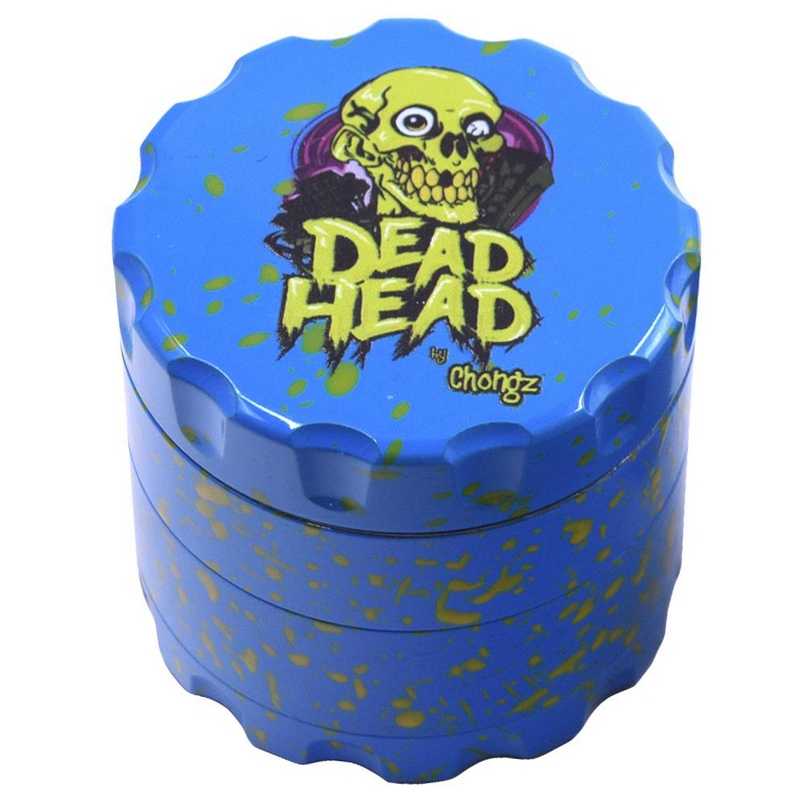 Chongz Dead Head Herb Grinder 60mm 4 Part