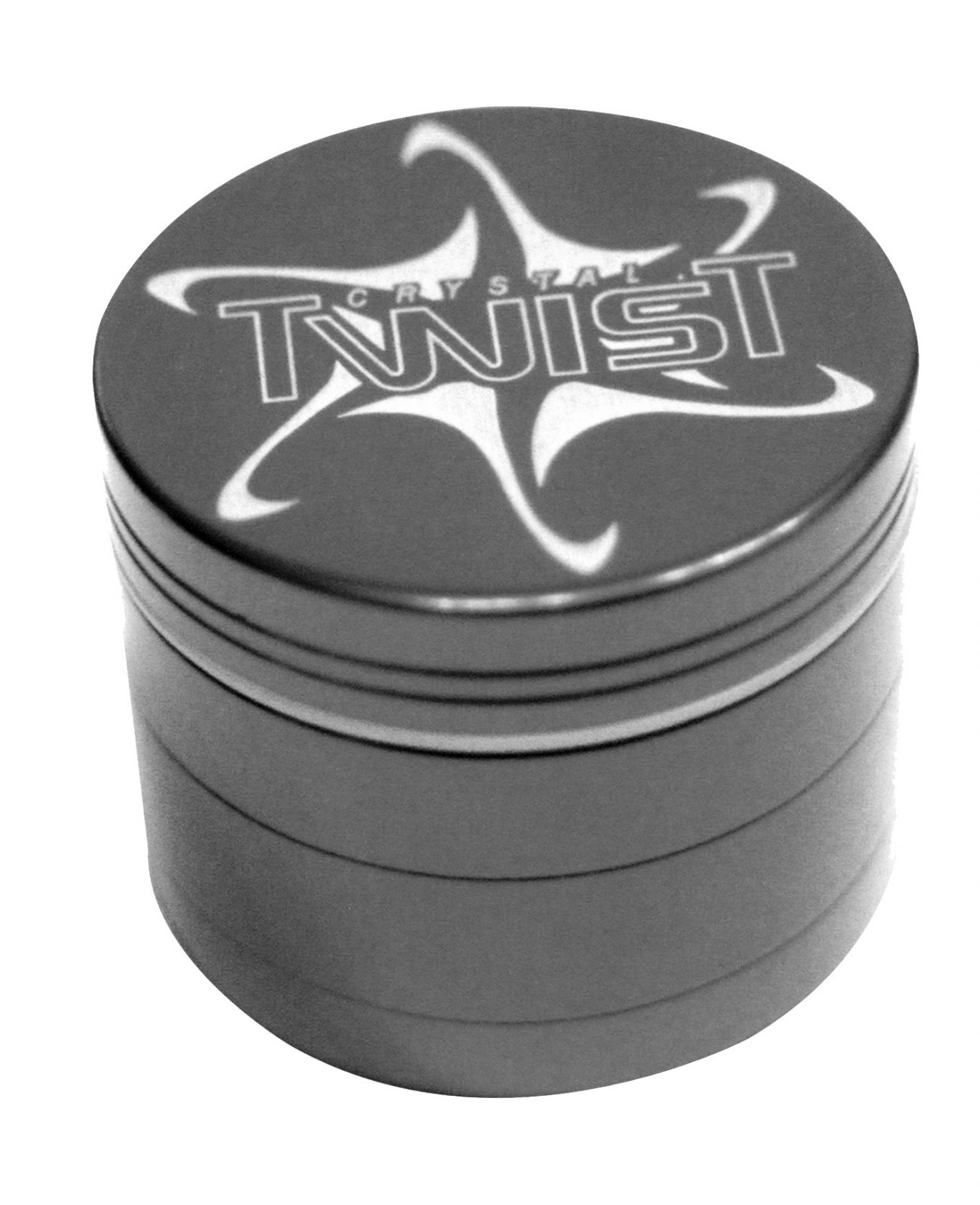 Red Eye Crystal Twist Small 40mm 5 Part Combo Aluminium Metal Herb Spice Grinder