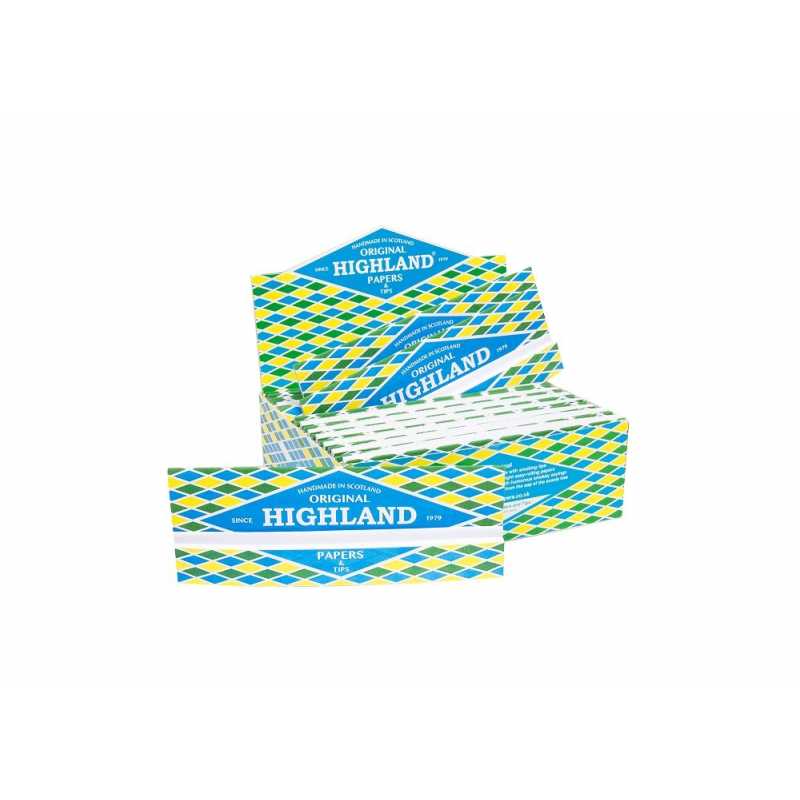 Highland Original (was Double Decadence) Papers with Tips (1 Pack) Free UK Delivery