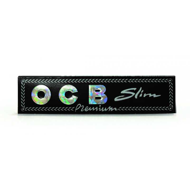 OCB Black Premium Kingsize Slim papers (3 Packs) Free UK Delivery
