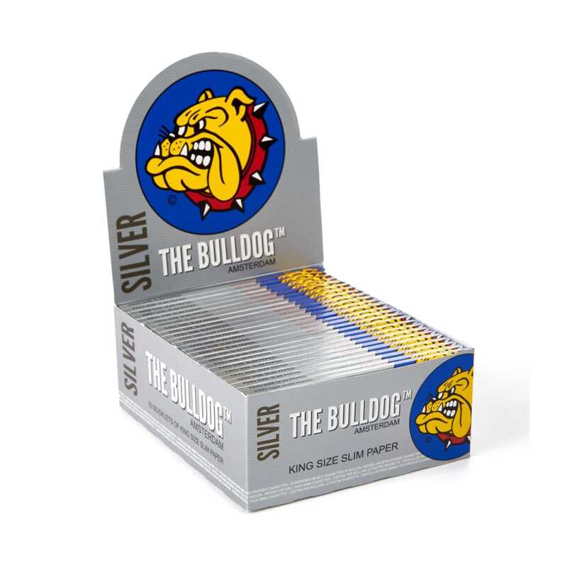 Bulldog Amsterdam Kingsize Slim Rolling Papers (3 packs) Free UK Delivery