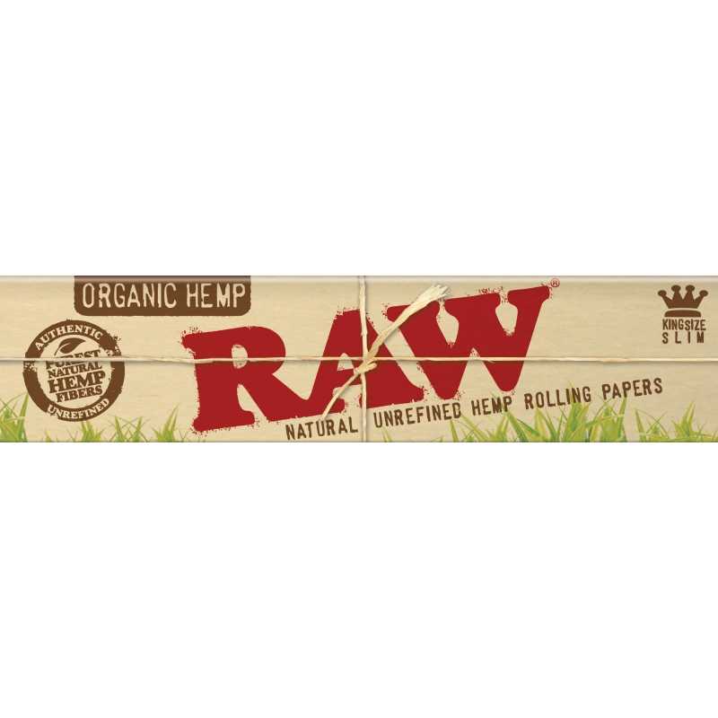 Raw Organic Kingsize Papers (3 Packs) Free UK Delivery