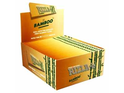 Rizla Bamboo Kingsize Ultra Slim papers (3 Packs) Free UK Delivery