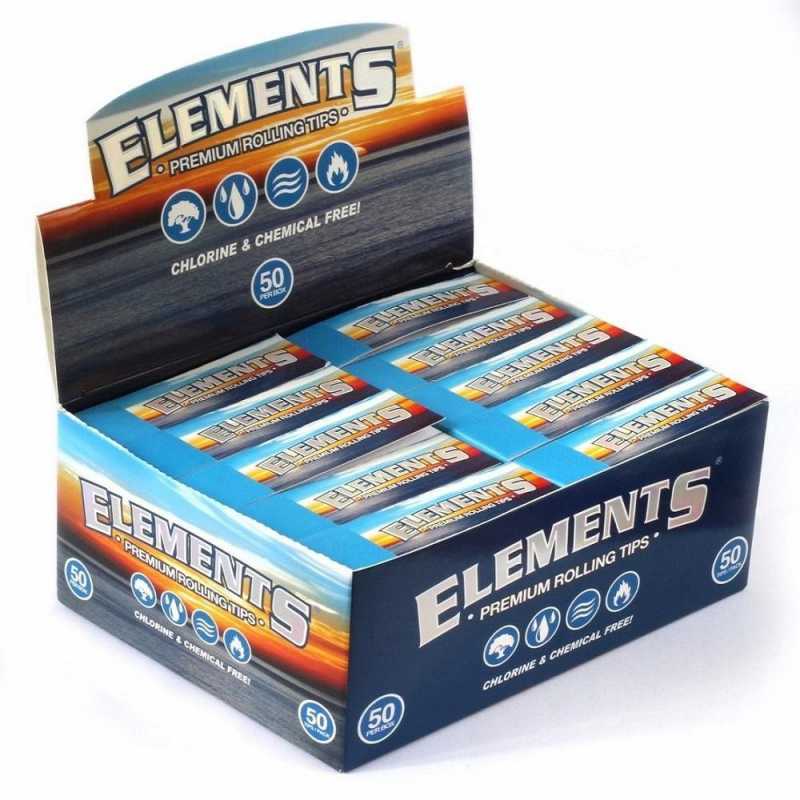 Elements Regular Standard Rolling Tips (5 Packs) Free UK Delivery