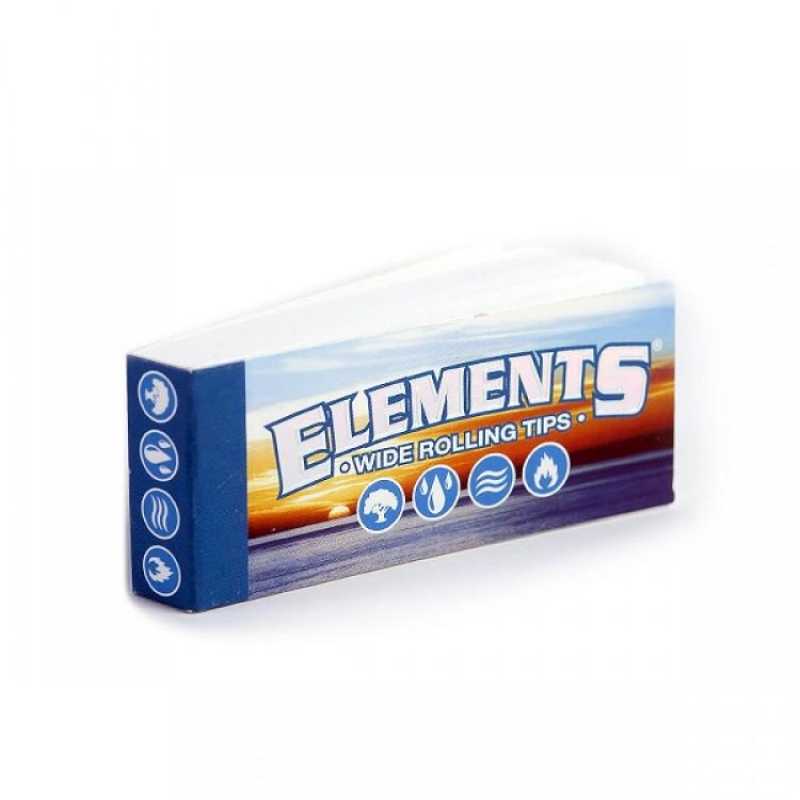 Elements Wide Rolling Tips (5 Packs) Free UK Delivery