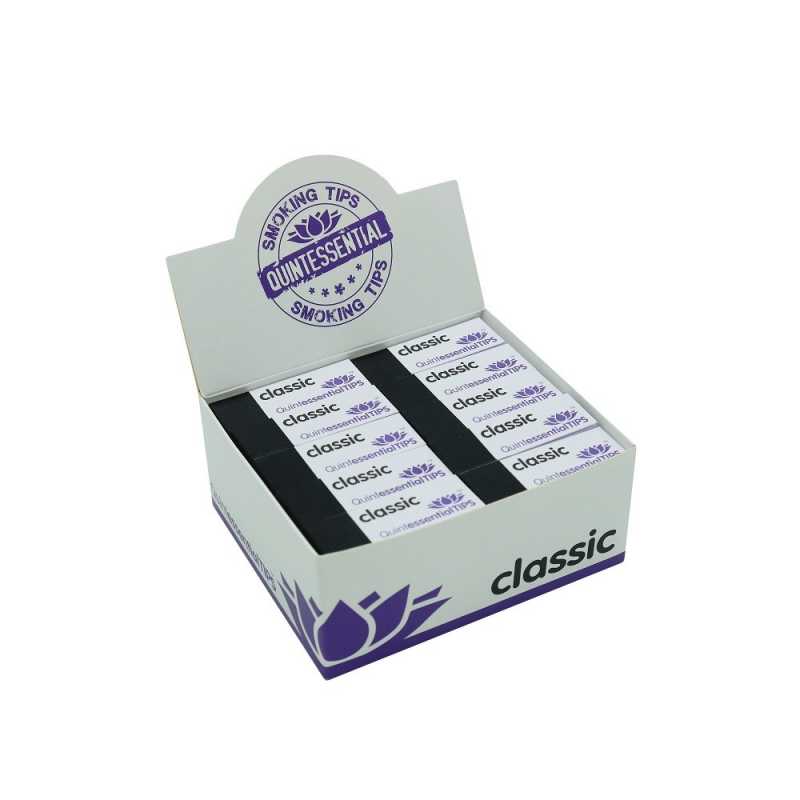 Quintessential Classic (Standard) Smoking Tips - Single Tips (5 Packs) Free UK Delivery