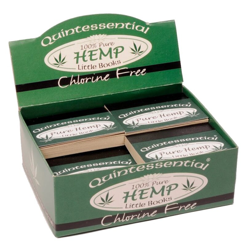 Quintessential Pure Hemp Smoking Tips - Little Books (2 Packs) Free UK Delivery