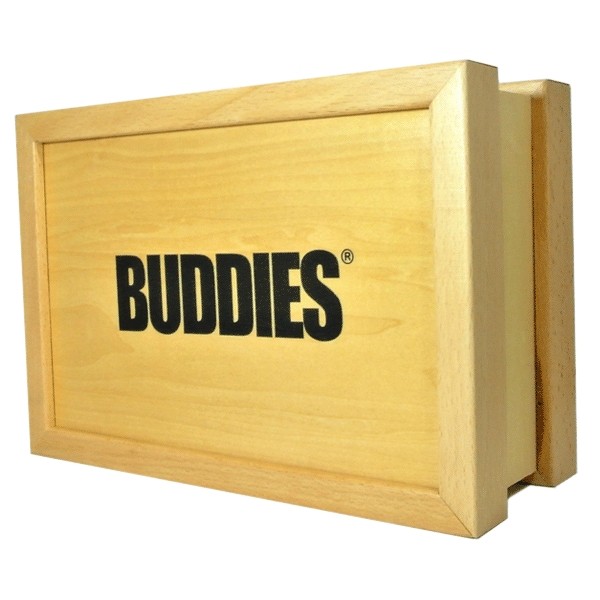 BUDDIES Wooden Sifter Pollen Storage Box