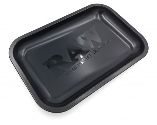 RAW Black Murder'd Smokers Rolling Tray - NEW